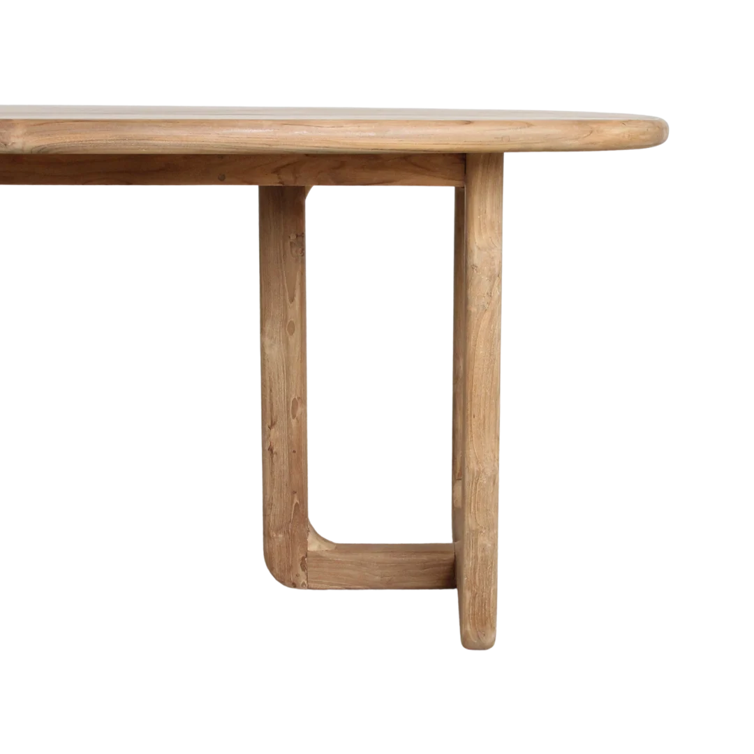Eettafel Deiboro Teak 200 cm - Afbeelding 7