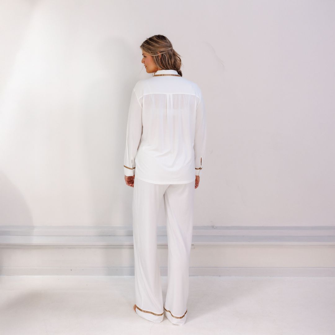Woonaccessoire Meibano Tencel Gebroken Wit - Afbeelding 3