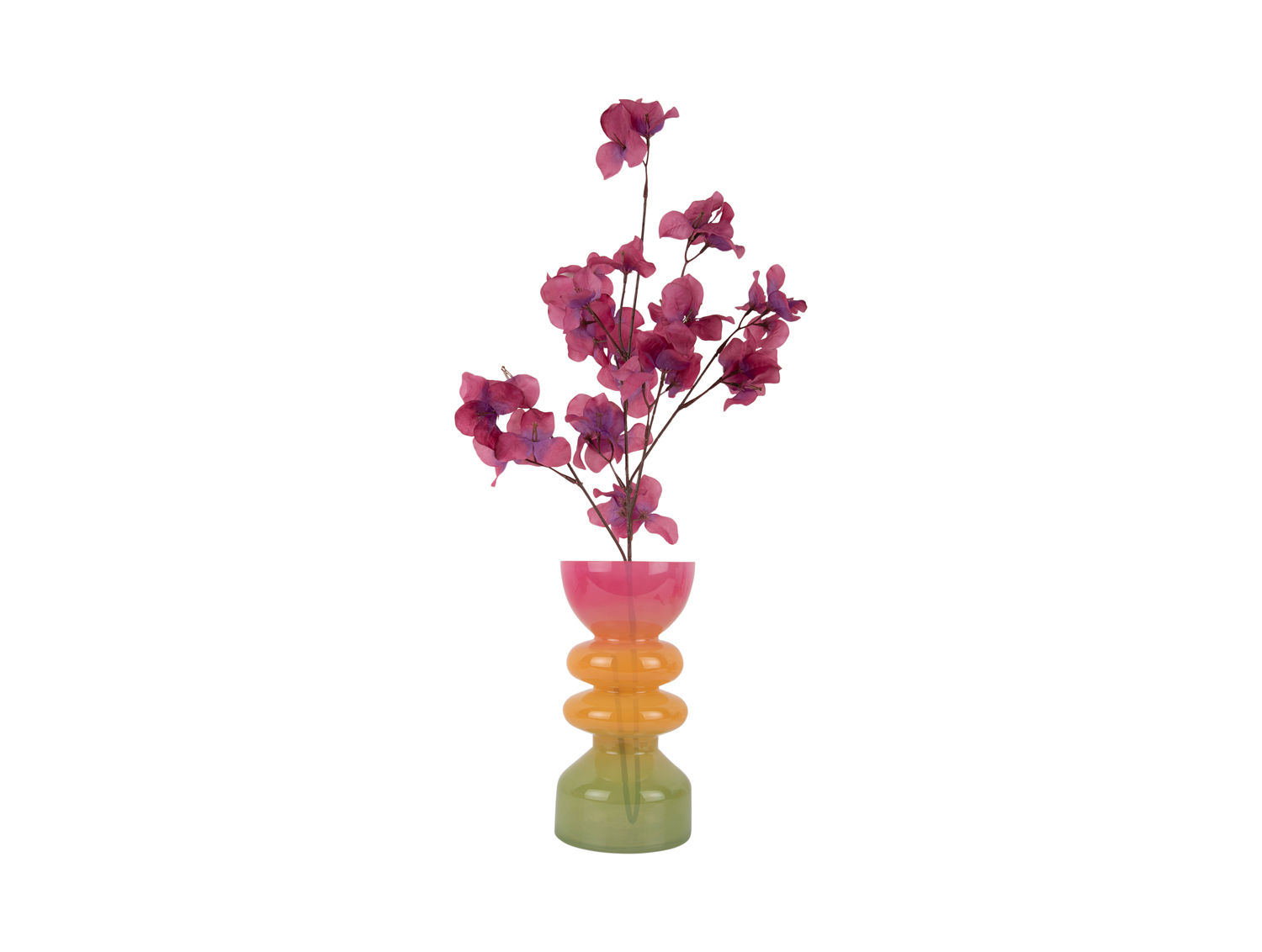 Vaas Leldy Glas Meerkleurig Ø13 cm - Afbeelding 2