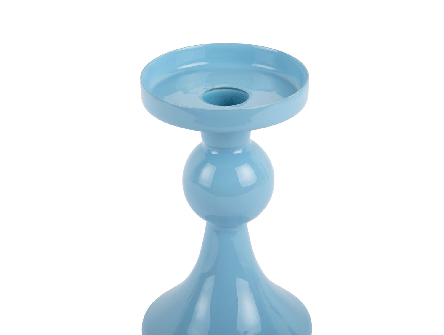 Kandelaar Flonsira Zacht Blauw H15 cm - Afbeelding 2