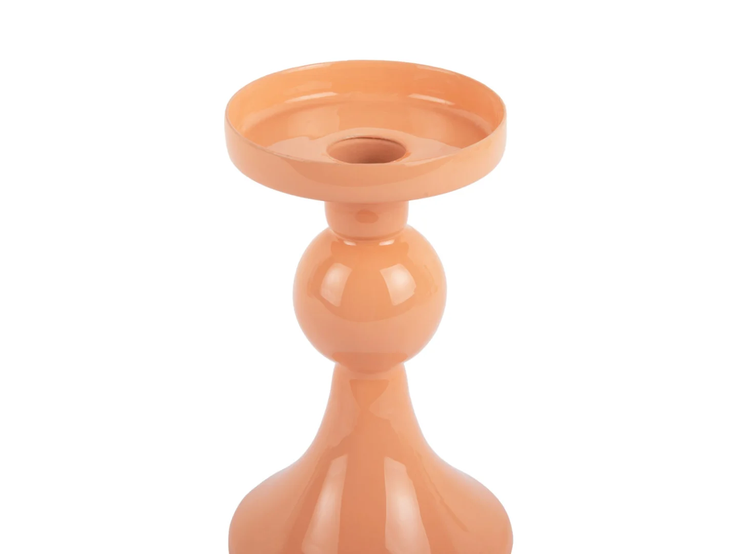 Kandelaar Zauty Oranje H15 cm - Afbeelding 2