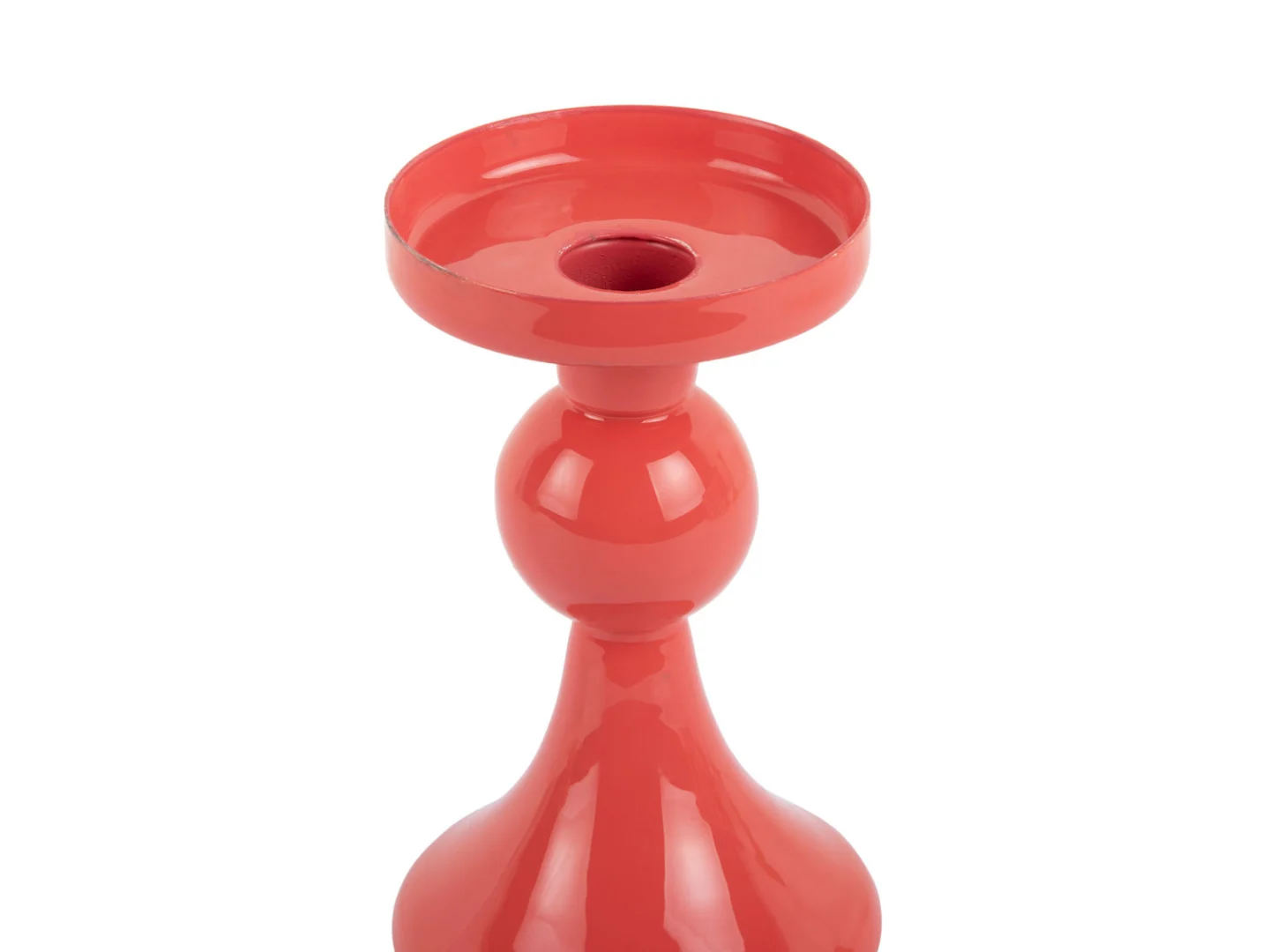 Kandelaar Gekon Rood H15 cm - Afbeelding 2