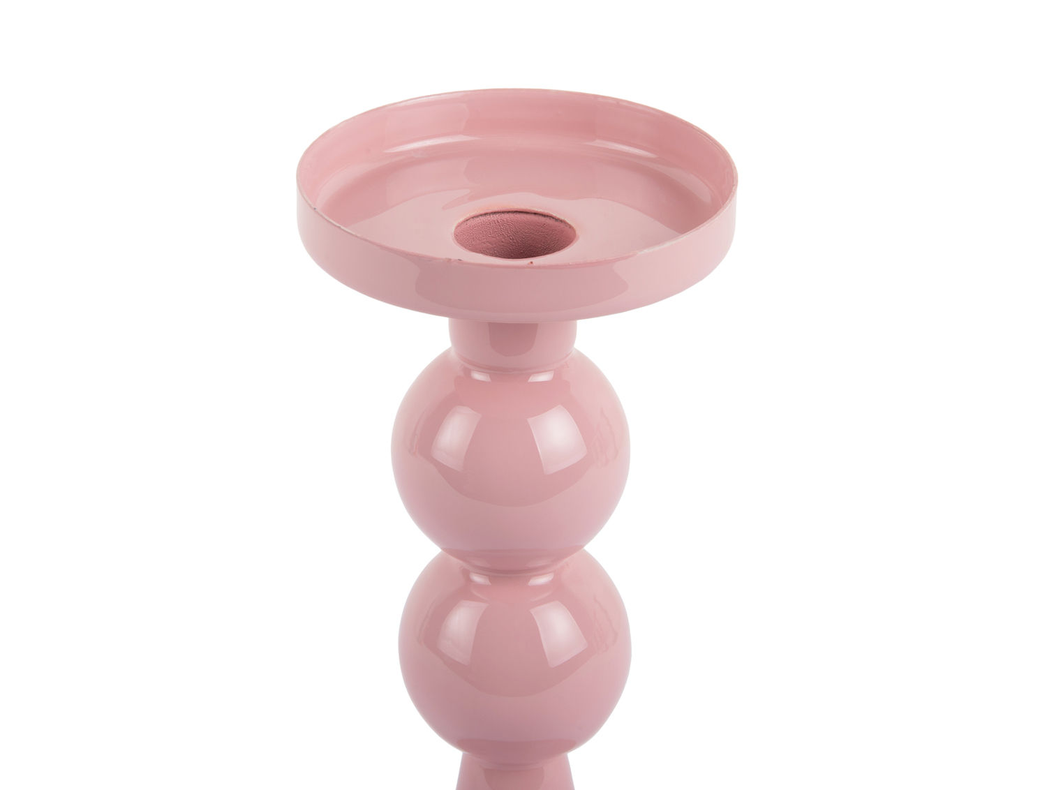 Kandelaar Skaurak Zacht Roze H20 cm - Afbeelding 2
