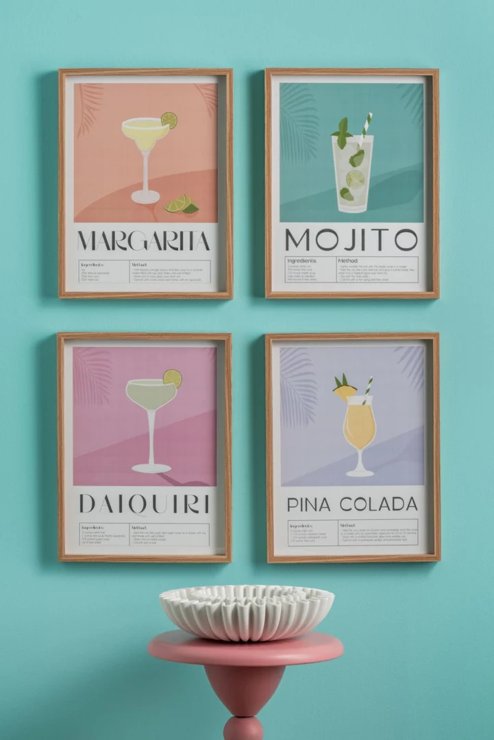 Wanddecoratie Jiekoro Groen - Afbeelding 4