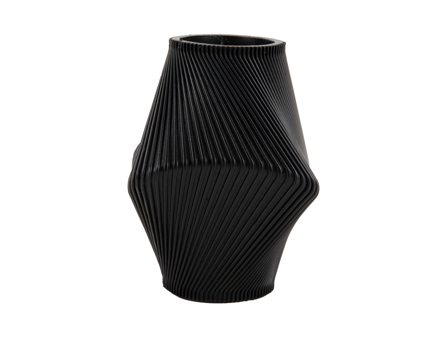 Vaas Manila Zwart Ø18 cm - Afbeelding 2
