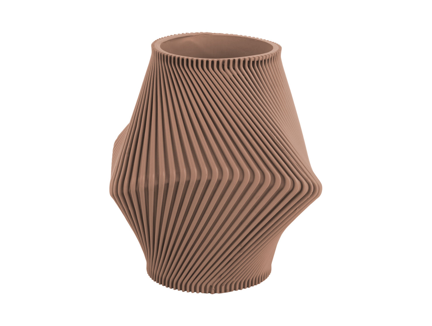 Vaas Arvid Zacht Bruin Ø18 cm - Afbeelding 2