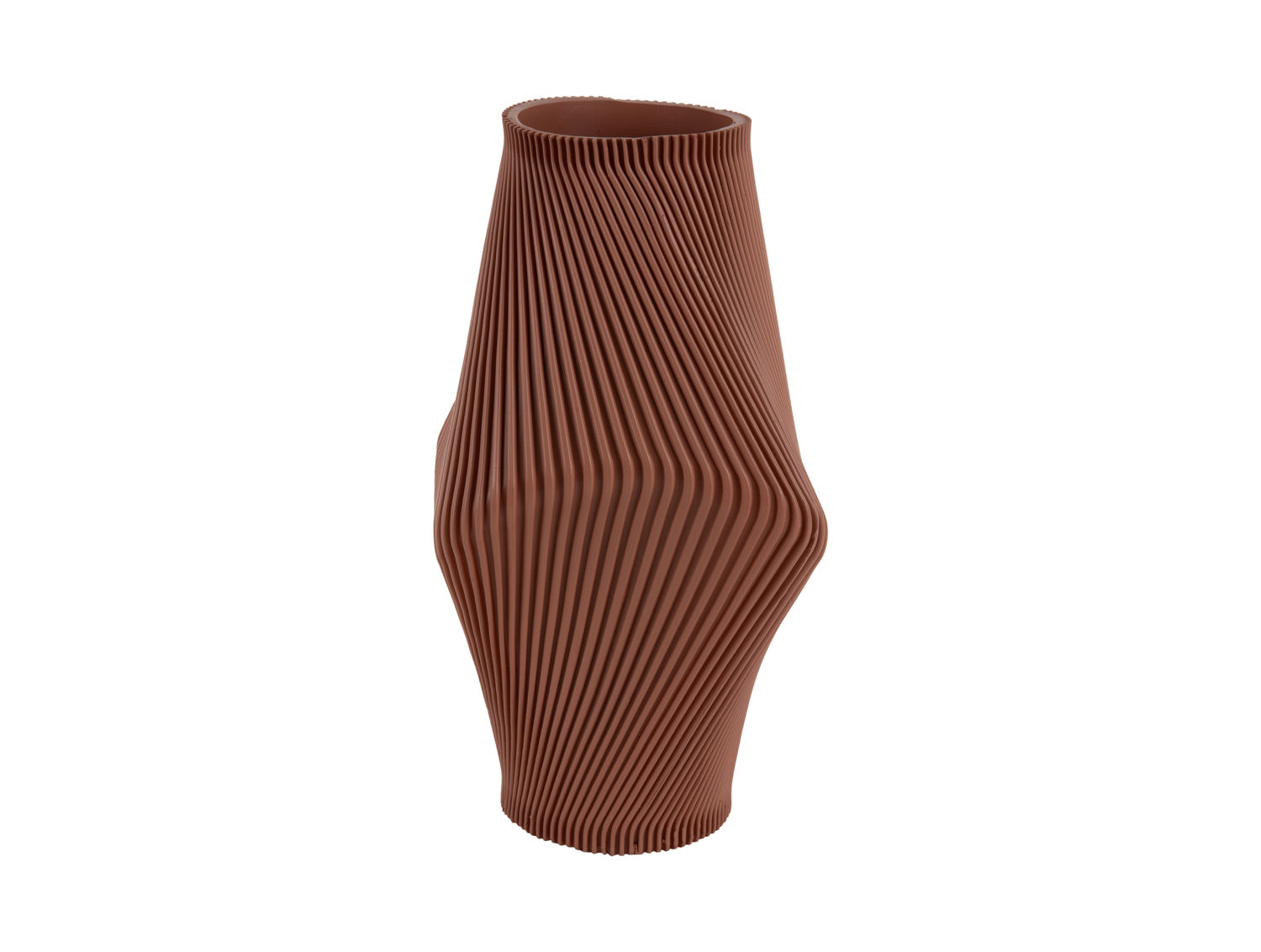Vaas Brauntel Warm Bruin Ø16 cm - Afbeelding 2
