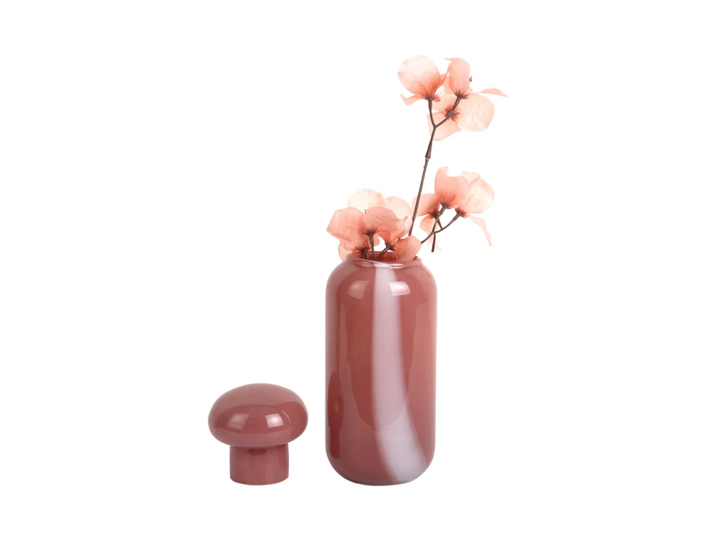 Vaas Laabea Wit H25 cm - Afbeelding 2
