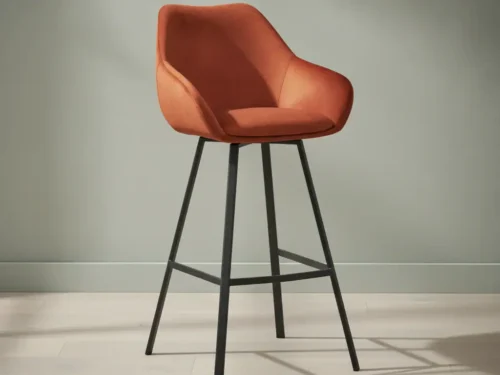 Barkruk Bralvello Velvet Koper
