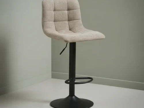 Barkruk Briebine Polyester Grijs - Set van 2
