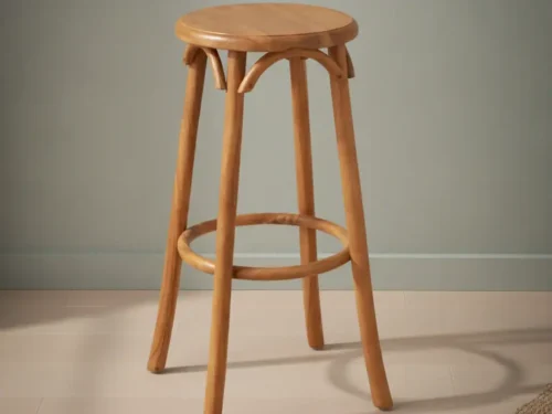 Barkruk Callen Teak Naturel