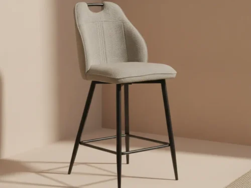 Barkruk Floormand Beige