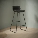 Barkruk Floossy Kunstleer Zwart