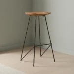 Barkruk Virdel Teak Naturel