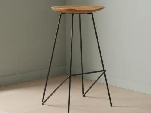 Barkruk Virdel Teak Naturel