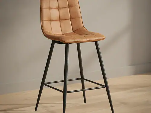 Barkruk Zielton Cognac - Set van 4