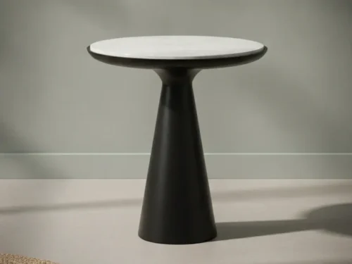 Bijzettafel Arvavvanta zwart 45 cm