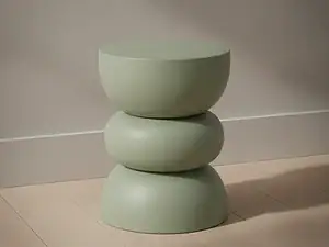 Bijzettafel Arvelsaro groen 32 x 32 cm vierkant ijzer