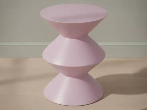 Bijzettafel Arvenvanta roze