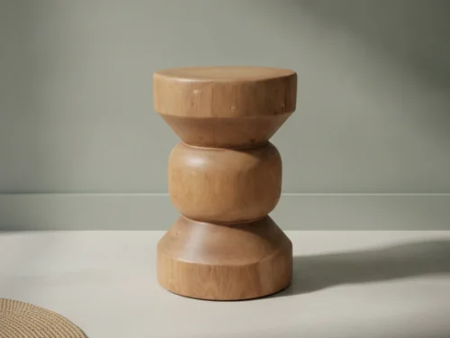 Bijzettafel Bimal Teak 45 cm