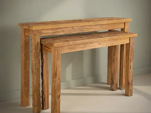 Bijzettafel Butea 120 cm - Set van 2