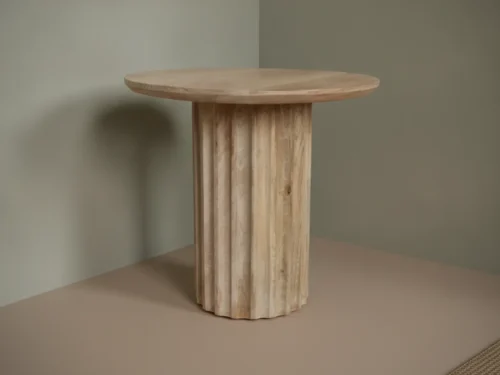Bijzettafel Cessik Mangohout 50 cm