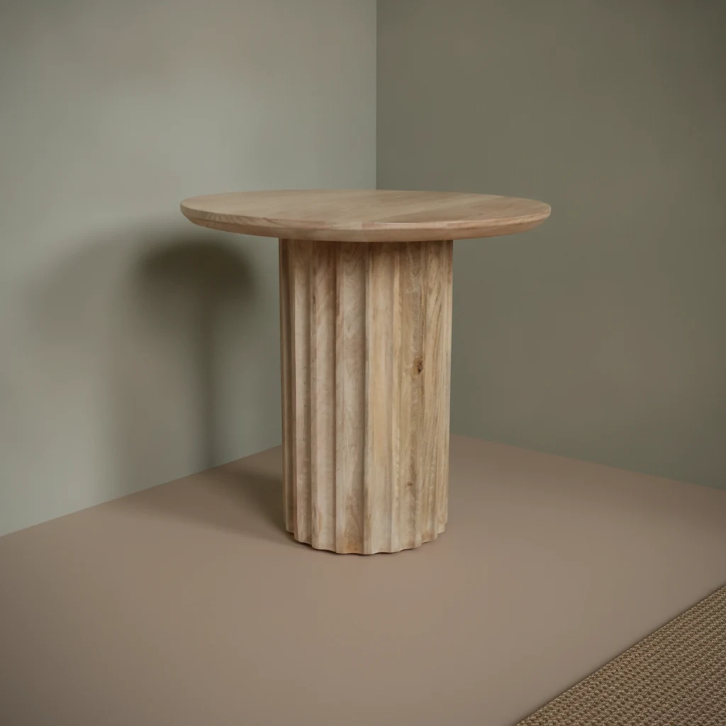 Bijzettafel Cessik Mangohout 50 cm