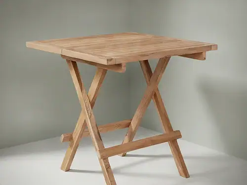 Bijzettafel Deekano Teak 50 cm