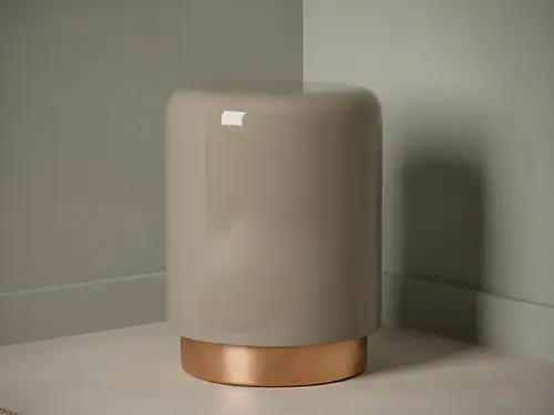 Bijzettafel Elvornissa taupe ijzer