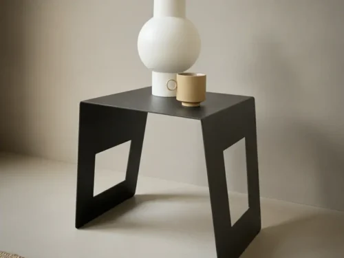 Bijzettafel Gravaporto zwart