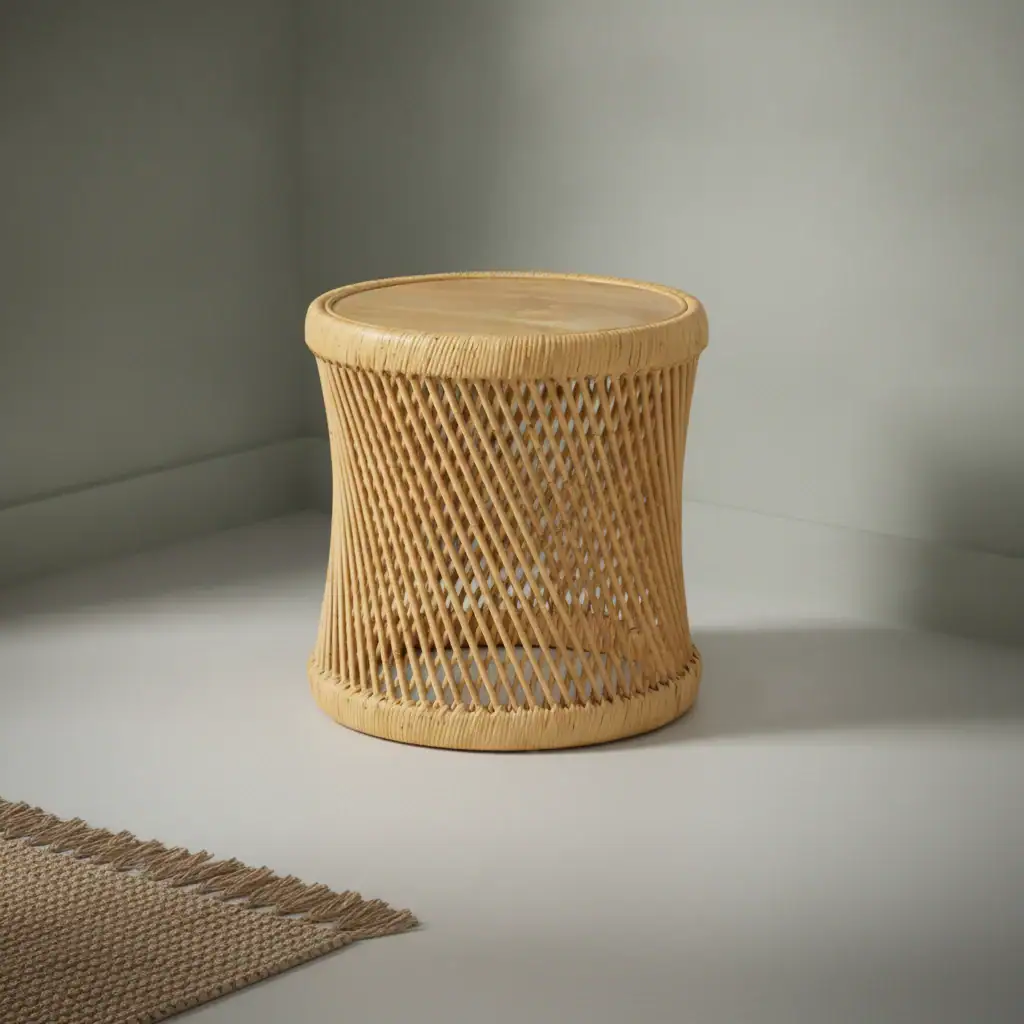 Bijzettafel Huntano Rotan 50 cm