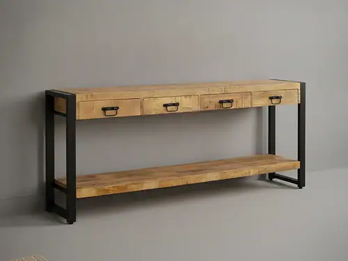 Bijzettafel Jaamu Naturel
