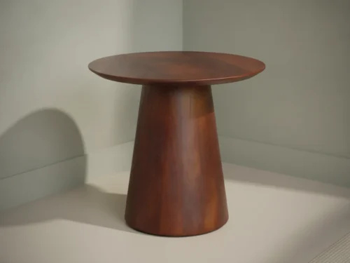 Bijzettafel Miami Mangohout 50 cm