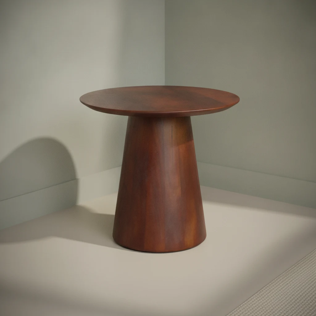 Bijzettafel Miami Mangohout 50 cm
