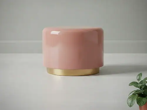 Bijzettafel Morvavdora metaal rond