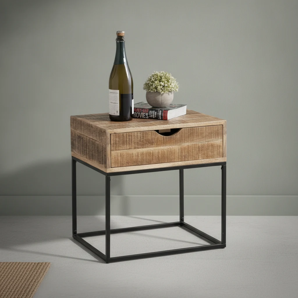 Bijzettafel Narnin Metaal