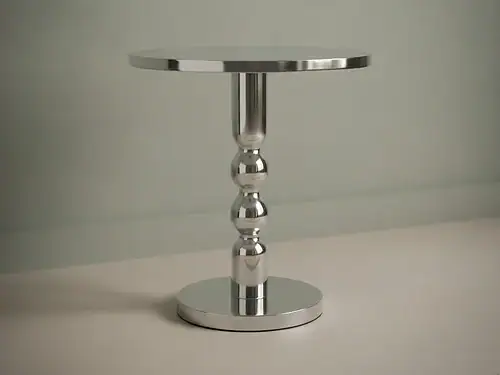Bijzettafel Naurdir Aluminium Ø40 cm