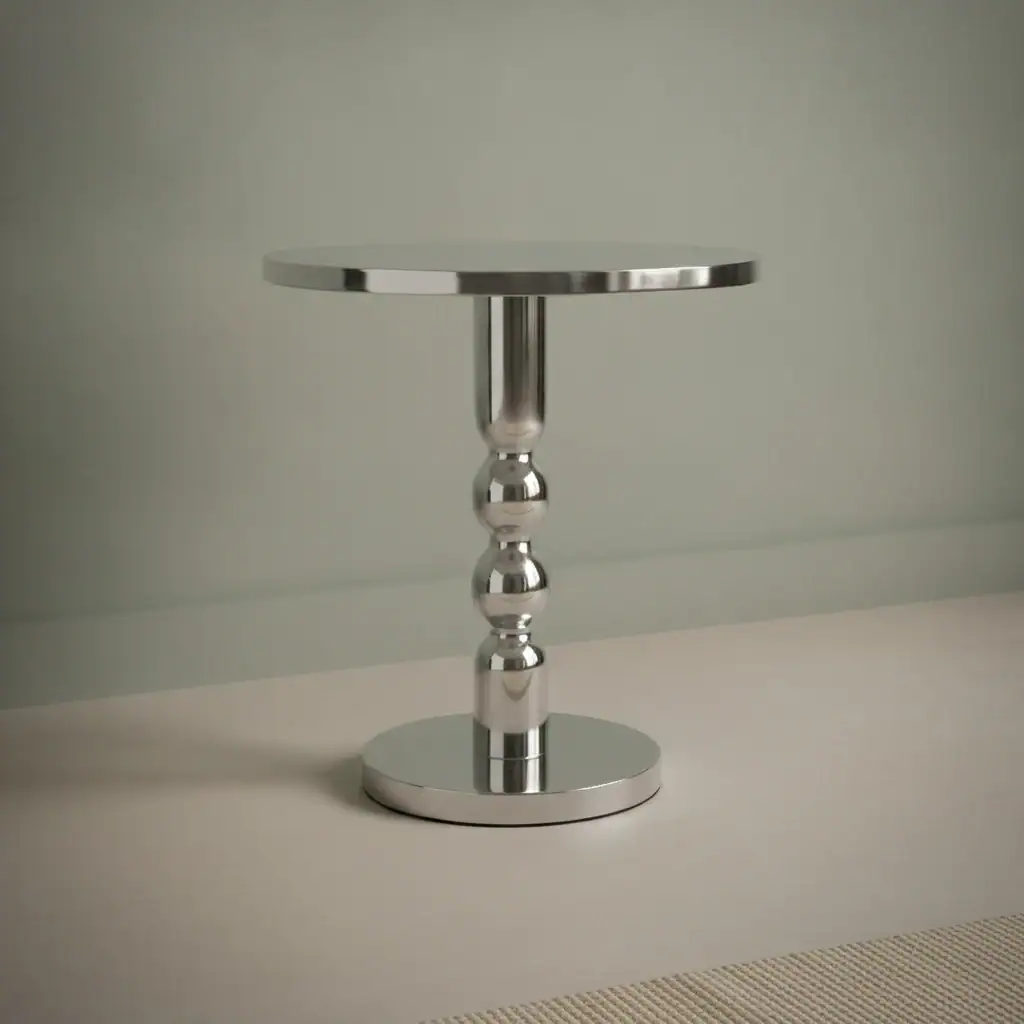 Bijzettafel Naurdir Aluminium Ø40 cm
