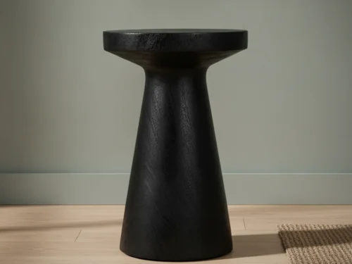 Bijzettafel Nudol Zwart 40 cm