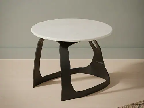 Bijzettafel Olivirmera zwart