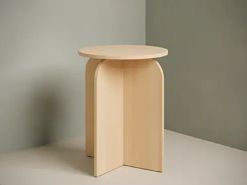 Bijzettafel Olivisaro 45 x 45 cm rond