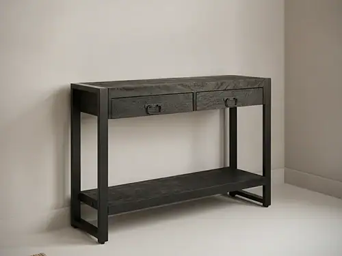 Bijzettafel Preiltone Zwart