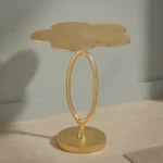 Bijzettafel Qelveprado goud 47 x 61 cm