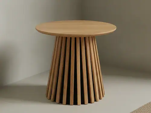 Bijzettafel Rensar MDF Ø50 cm