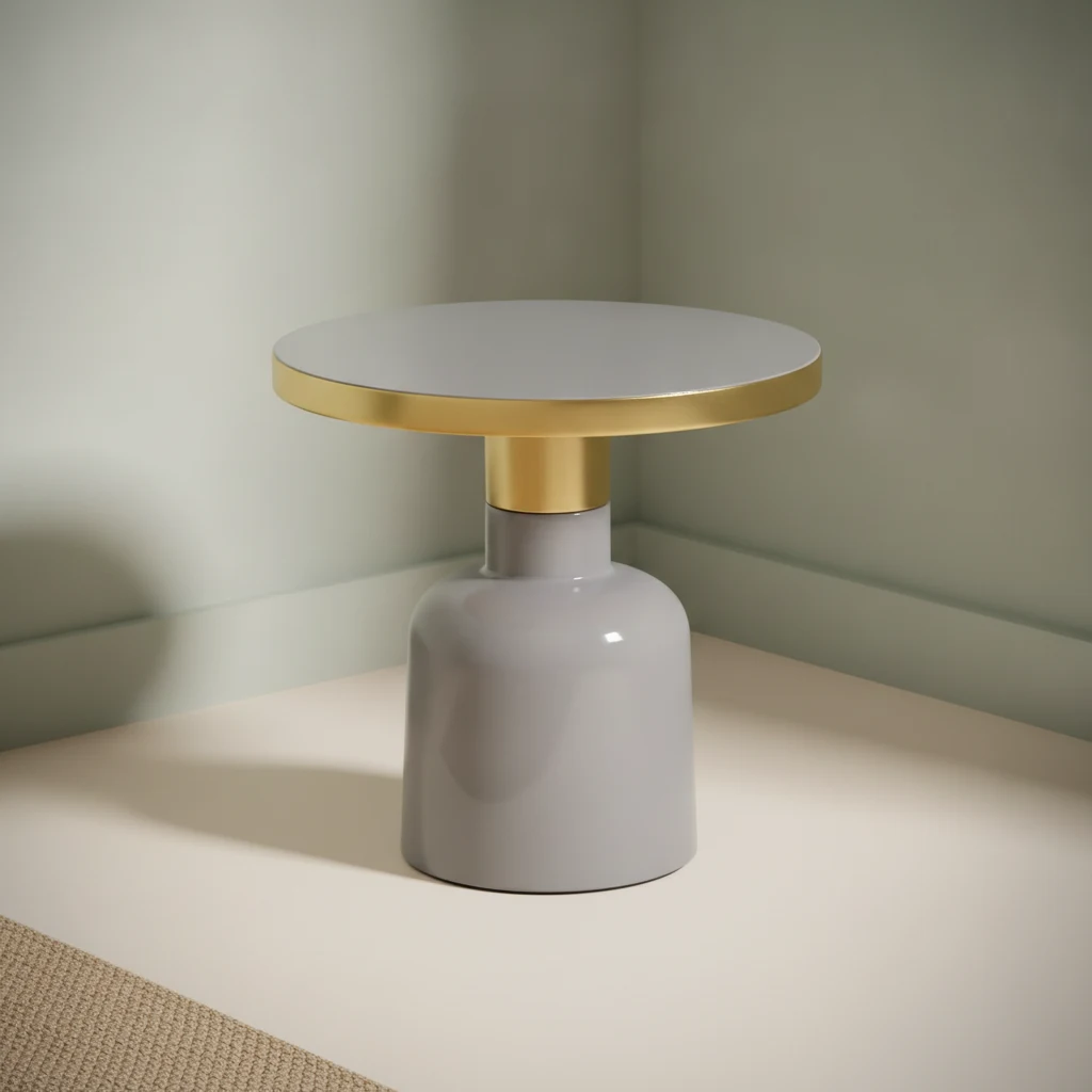 Bijzettafel Sammon Metaal Ø45 cm