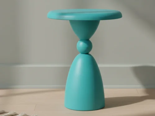 Bijzettafel Sises Turquoise Ø34 cm