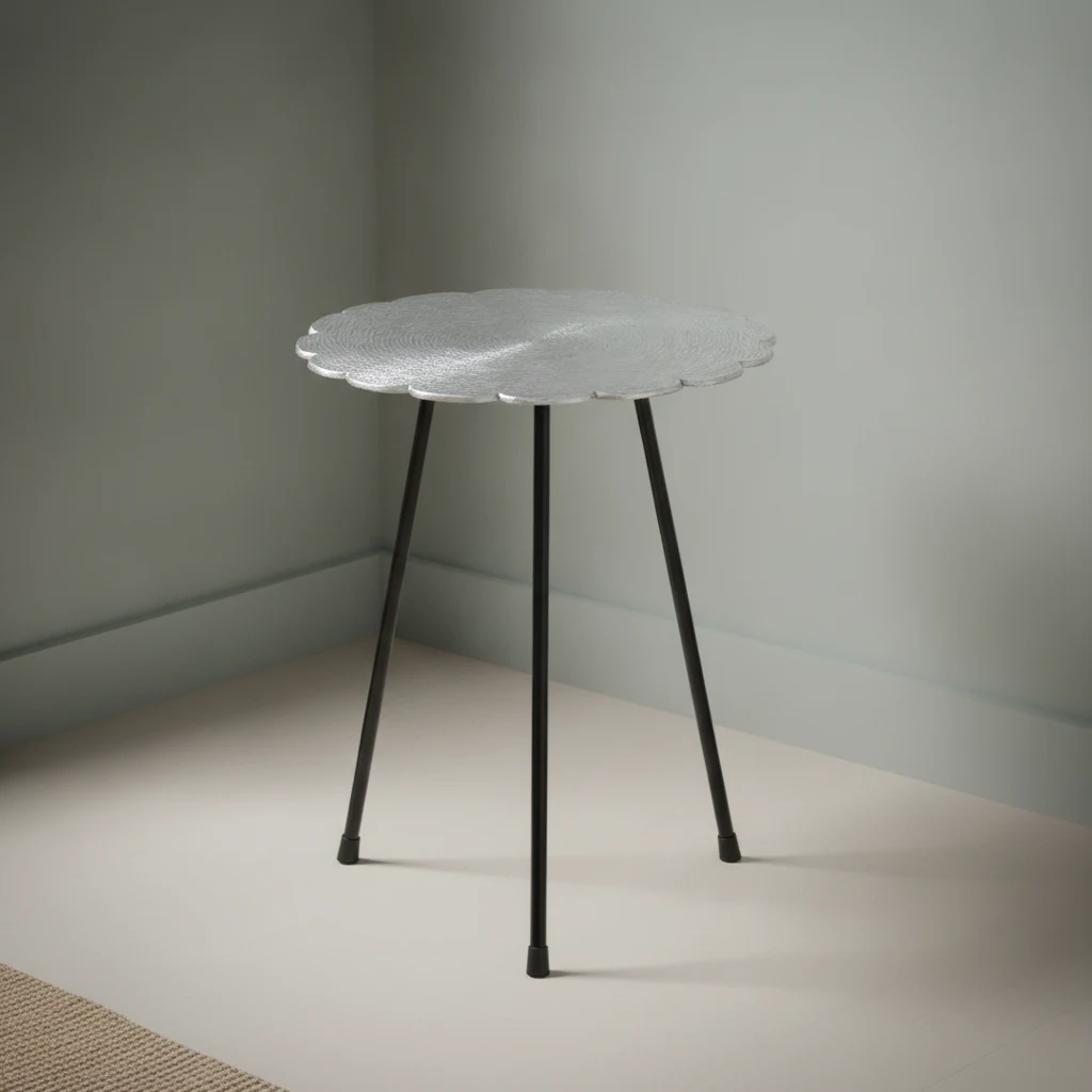 Bijzettafel Skidella Aluminium Ø35 cm