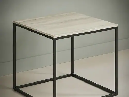 Bijzettafel Skulik Staal 45 cm