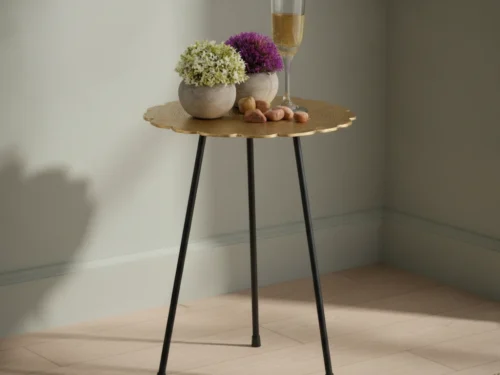 Bijzettafel Toode Aluminium Ø35 cm - Set van 4