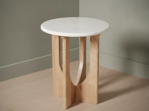 Bijzettafel Tootero Mangohout 50 cm